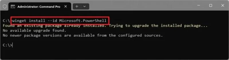 Come installare PowerShell 7.5.4 su Windows 11