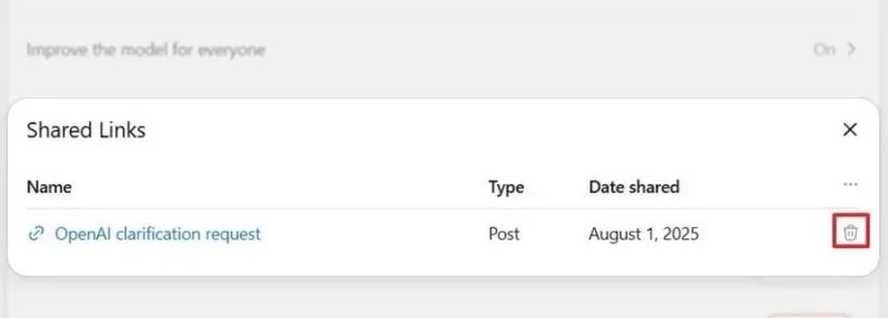 Come impedire che le conversazioni di ChatGPT vengano visualizzate nei risultati di ricerca di Google
