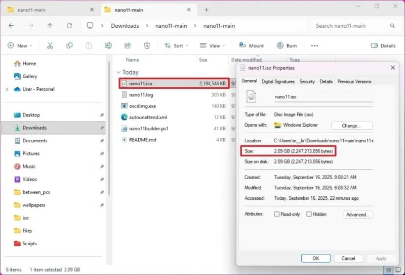 วิธีใช้ Nano11 Builder เพื่อสร้างไฟล์ ISO ของ Windows 11 ที่ตัดทอนฟังก์ชันบางส่วนออกไป
