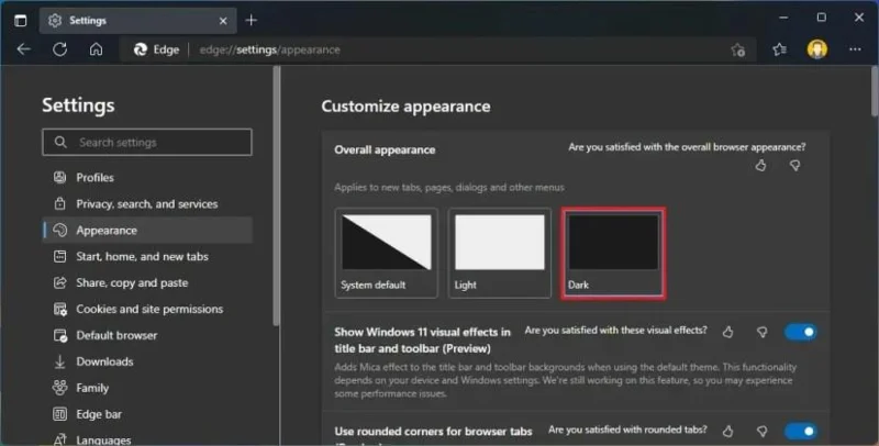 Come attivare la modalità scura su Windows 11