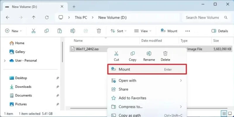Windows 11 24H2 をバージョン 23H2 にロールバックする方法