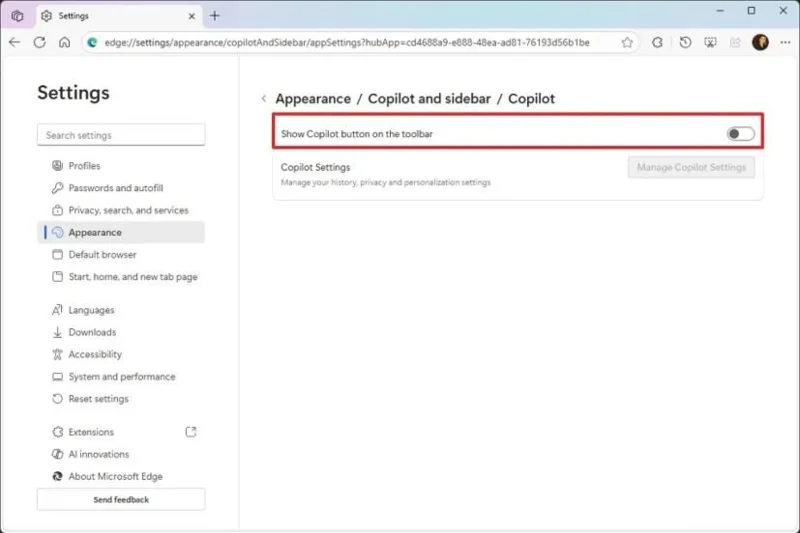 Come disabilitare tutte le funzionalità di intelligenza artificiale su Microsoft Edge per Windows 11