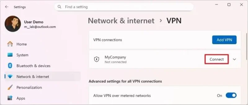 วิธีตั้งค่าการเชื่อมต่อ VPN บน Windows 11