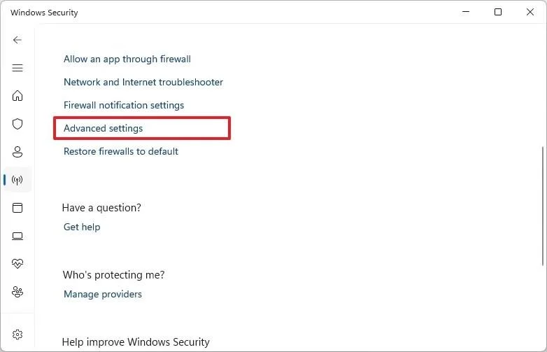 วิธีเปิดพอร์ตไฟร์วอลล์บน Windows 11