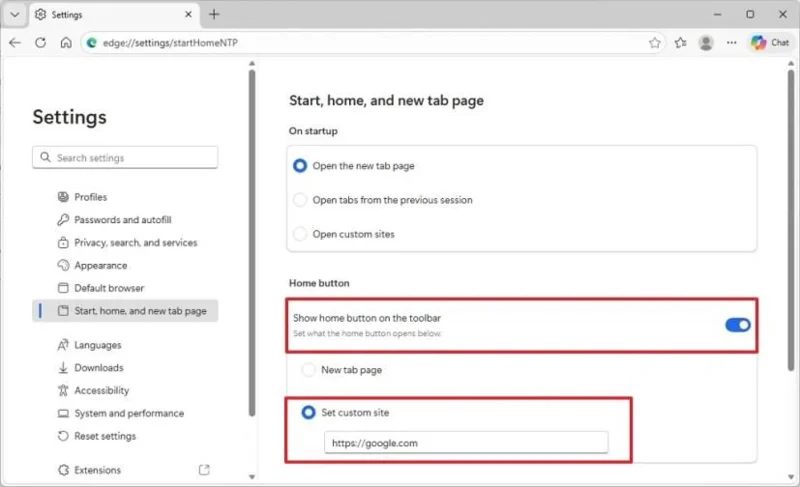 Microsoft EdgeでGoogleを既定の検索エンジンとして設定する方法