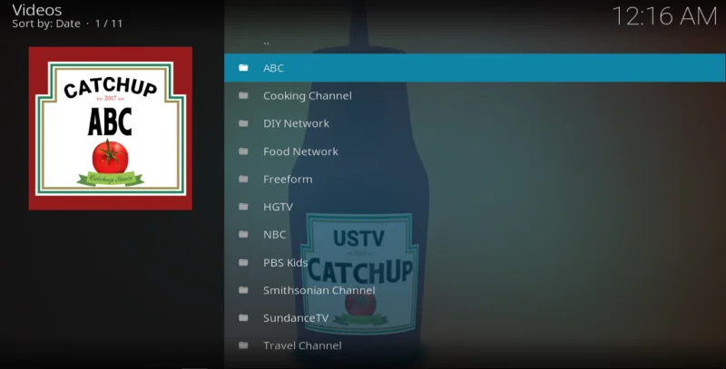 Смотрите американские телешоу с помощью дополнения USTVcatchup для Kodi