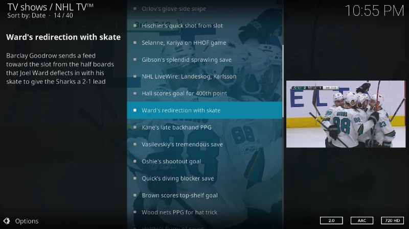 NHL auf Kodi ansehen – Live-Streams auf Kodi für NHL TV