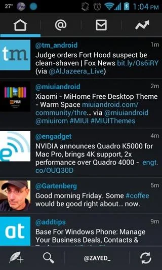 Elenco di app gratuite a tema Holo per Android