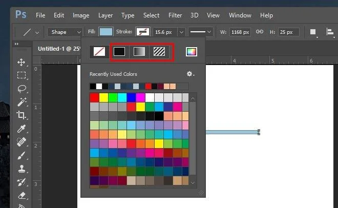 如何在 Photoshop 中為形狀和路徑添加虛線或點狀描邊