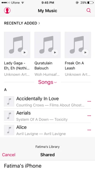 使用 iTunes 家庭共享將音樂從桌面傳輸到 iPhone