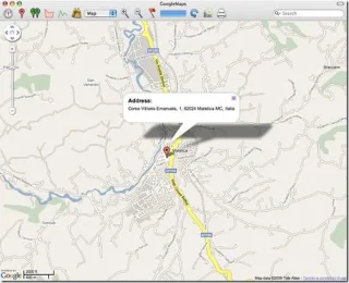 Google Maps sul desktop Mac
