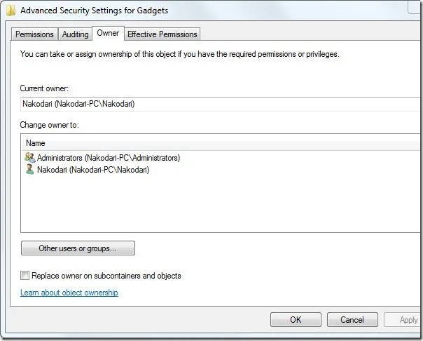 從 Windows 7 桌面右鍵點選上下文功能表中刪除“小工具”