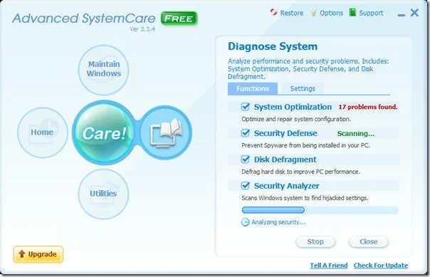 Advanced System Careを無料でダウンロード