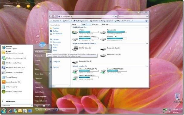 素晴らしいWindows 7テーマ26選