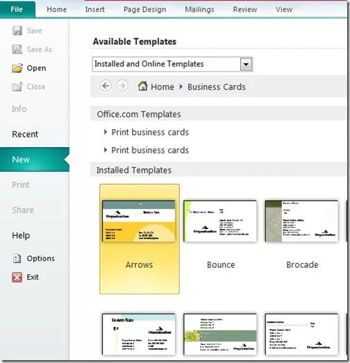 Microsoft Office Publisher 2010: Ce este nou?
