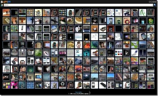Ginipic: Encuentra fotos en múltiples buscadores de imágenes en tu computadora