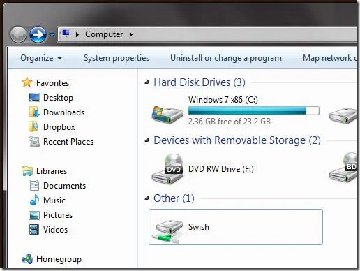 在 Windows 資源管理器中透過 SSH/SFTP 來對應網路位置