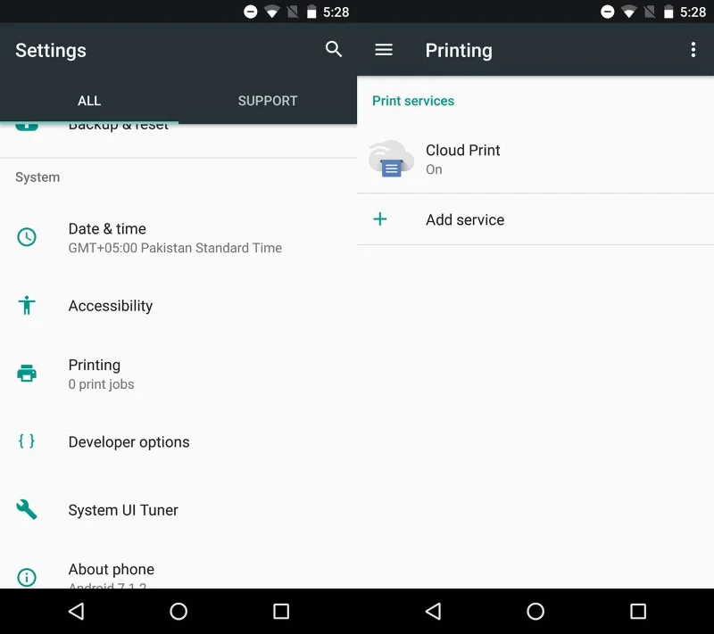 スマートフォンからデスクトッププリンターに印刷する方法