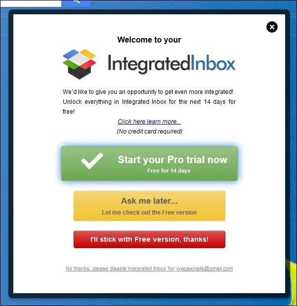 Firefox の IntegratedInbox で Gmail からすべての Google アプリにアクセス