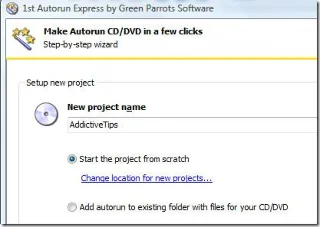 Crear y agregar archivos de ejecución automática a CD/DVD automáticamente en Windows
