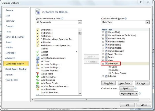 Erstellen und Verwenden von E-Mail-Vorlagen in Outlook 2010