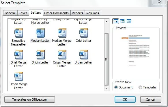 Seriendruck in Word 2010