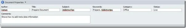 Preparare il documento Word 2010 per la distribuzione [Menu Prepara]