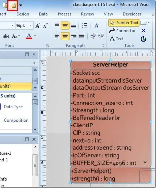 Schützen Sie Dokumente und Formen in Visio 2010