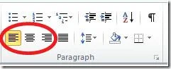 Office Word 2010 Format/Formatierung