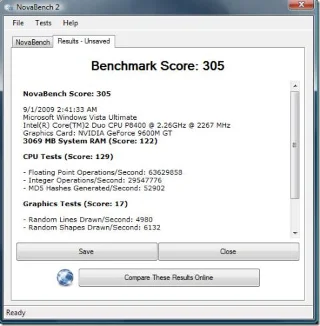 NovaBench 2: Realice una prueba comparativa completa