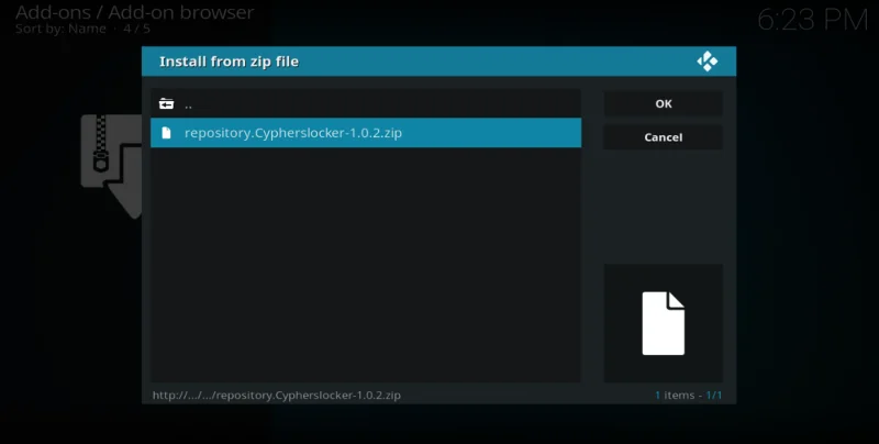 Project Cypher für Kodi: So installieren Sie das Project Cypher Kodi-Add-on