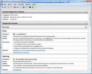 Come verificare lo stato di salute del sistema in Windows 7/Vista