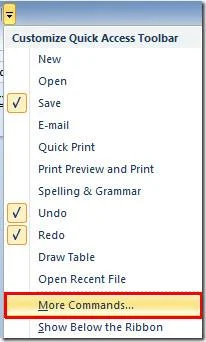 Senden Sie Word 2010-Dokumente direkt an den E-Mail-Empfänger über Outlook 2010