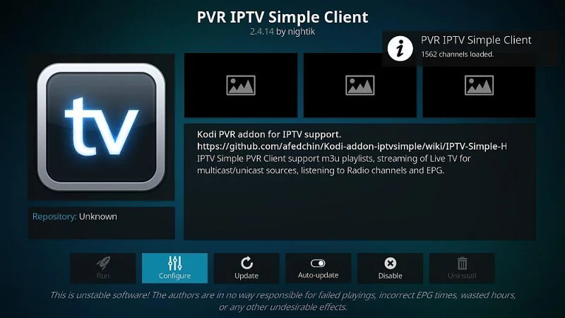 So richten Sie den PVR IPTV Simple Client auf Kodi ein