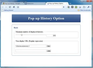 Popup-Verlauf: Schneller Zugriff auf Verlaufselemente in Google Chrome