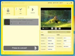 Hamster Video Converter supporta i formati mobili più diffusi
