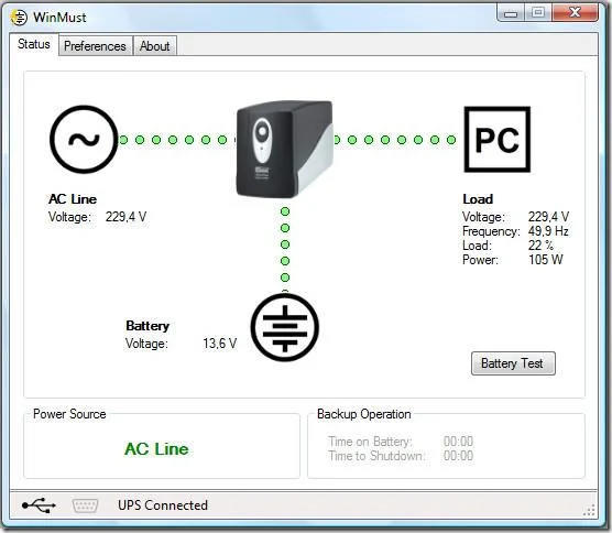 Monitorare e controllare l'UPS Mustek con WinMust [Windows]