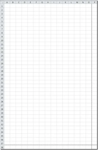 Konvertieren Sie ein Excel-Arbeitsblatt in Millimeterpapier