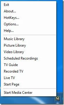 Ampliar Windows Media Center en pantalla dual