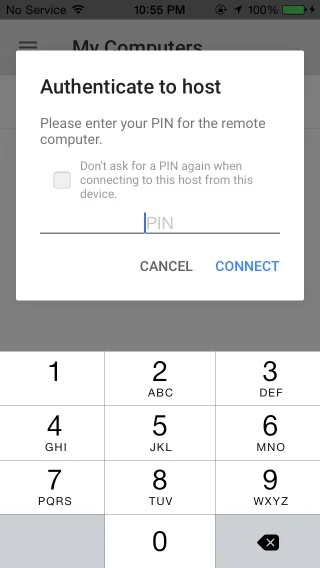Controle su escritorio desde iPhone o iPad con Chrome Remote Desktop