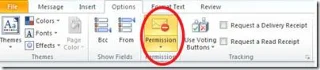 Outlook 2010: Verwaltung von Informationsrechten