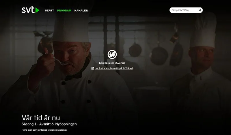 So sehen Sie schwedisches Fernsehen außerhalb Schwedens