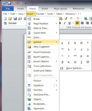 Holen Sie sich klassische Menüs und Symbolleisten in Office 2010 und 2007