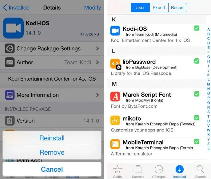 So installieren Sie Kodi auf dem iPhone: Jailbreak- und Nicht-Jailbreak-Lösungen