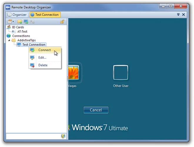 Organizza e passa facilmente tra più connessioni desktop remote