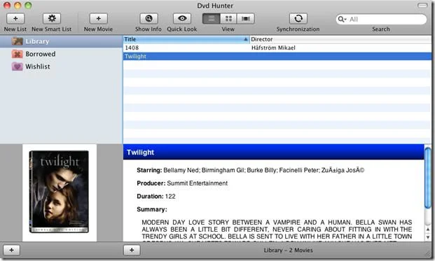 Cataloga, ordina e organizza la tua collezione di film su Mac