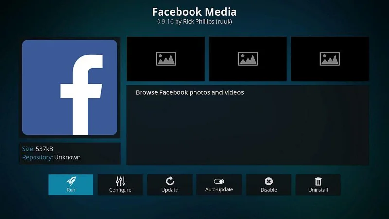 Дополнение Facebook для Kodi: как просматривать Facebook на Kodi