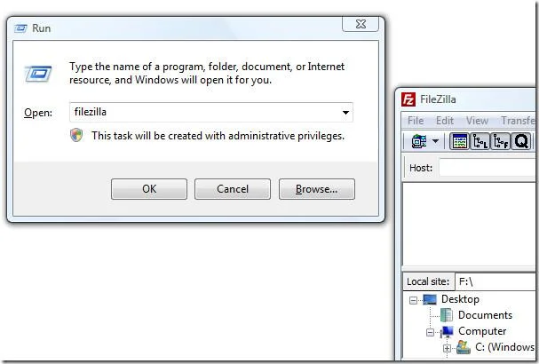 Abra cualquier archivo o programa desde el comando Ejecutar del menú Inicio de Windows
