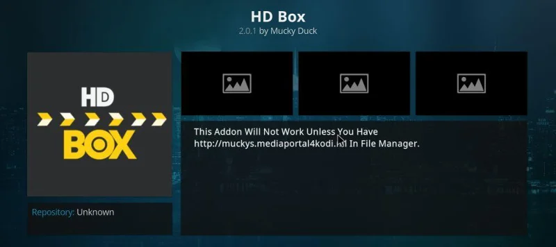 HD Box Kodi-Add-on: HD-Filme auf Kodi streamen, Installationsanleitung