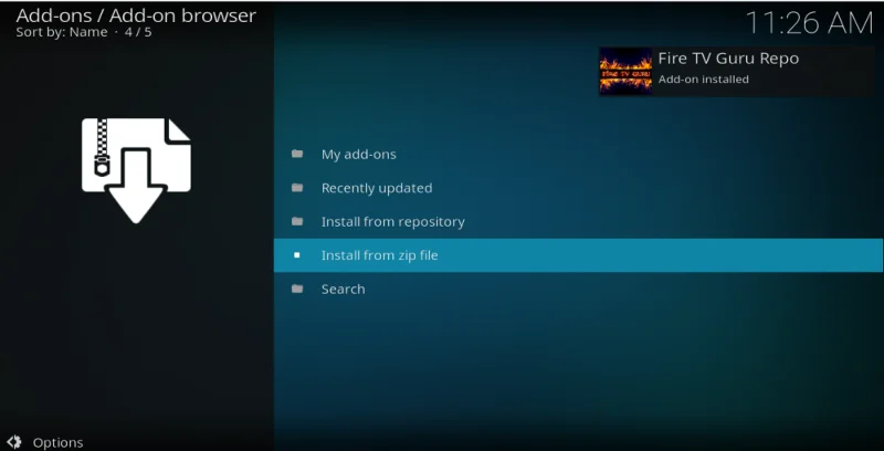 Fire TV Guru Build auf Kodi: Installation und Anleitung zur Verwendung